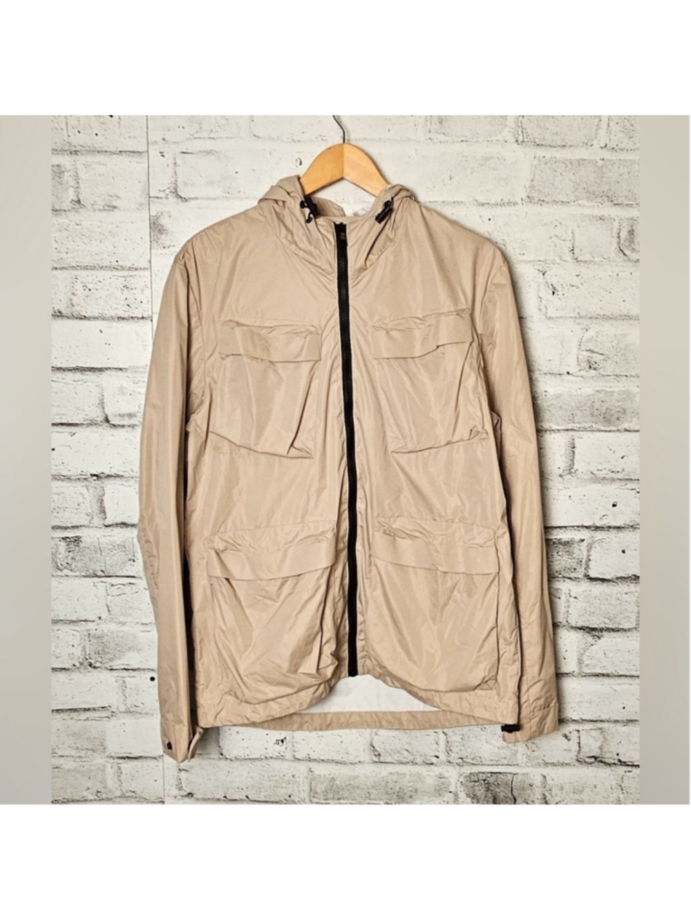 Point Zero Weather Protection Jacket Hooded Utility Coat NWT M